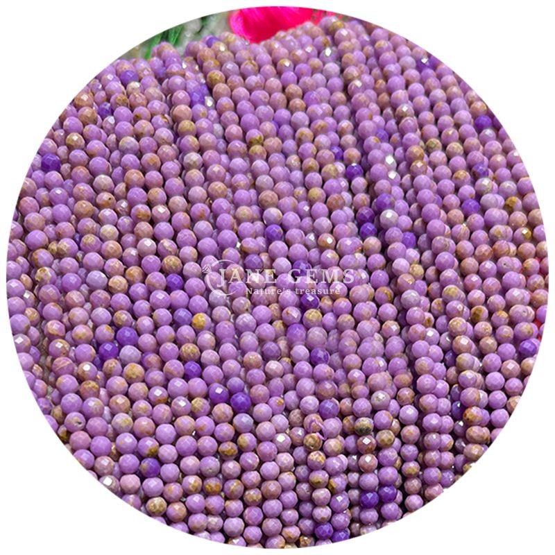 Wholesale Semi-pricious Gemstone Faceted Beads Faceted Loose Amethyst Bead Accessories Bead Spacer for Jewelry Making