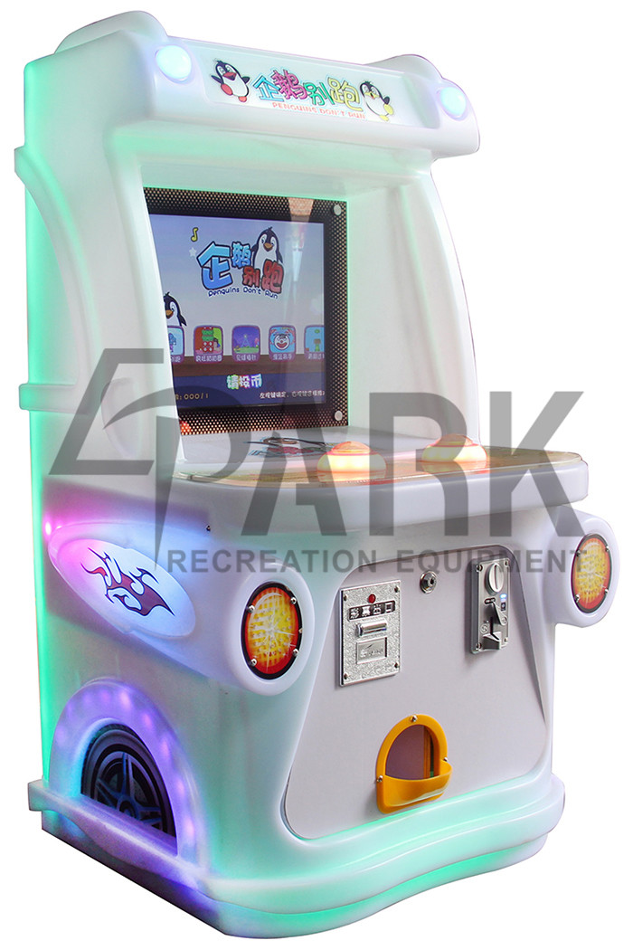 Child Coin Operated Penguin Don't Run Game Machine For Game Center