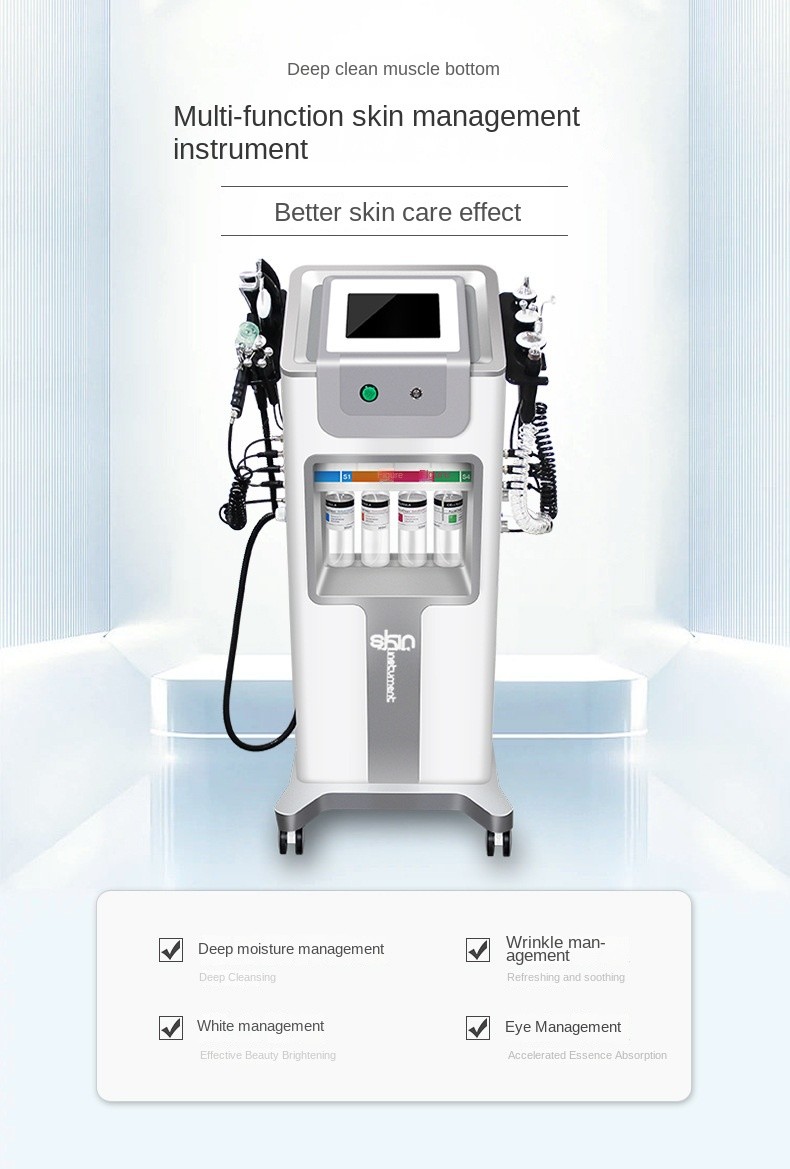 Skin Management Comprehensive Instrument Large Bubble Beauty Instrument Small Bubble Oxygen Injection Instrument Beauty