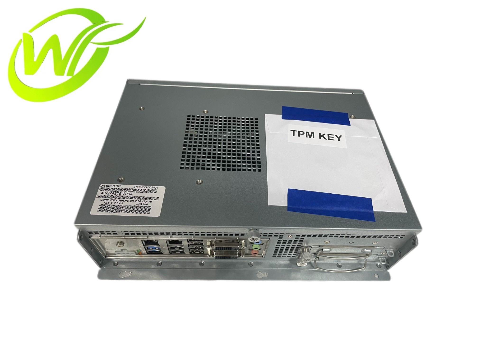 ATM Machine Parts Diebold PRCSR,BASE,CI5,2.7GHZ,4GB,W/TPM PN: 49-274875-200A