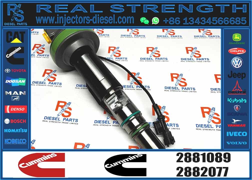 2881089 2882130 Diesel Fuel Injector F00BJ00008 F00BJ00009 0986435616 0986435905 Y431K05584 For CUMMINS 174/175 QSK60