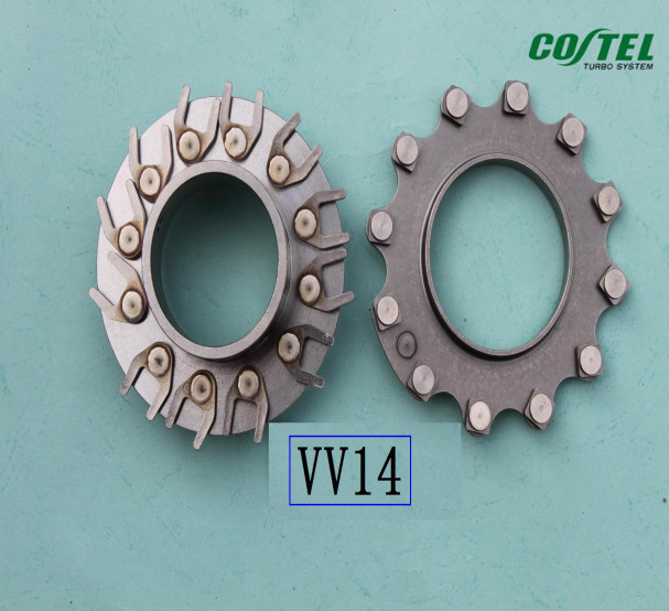 2.4L IHI Turbocharger Nozzle Ring Mercedes Commercial RHF4 With 4 Cylinders