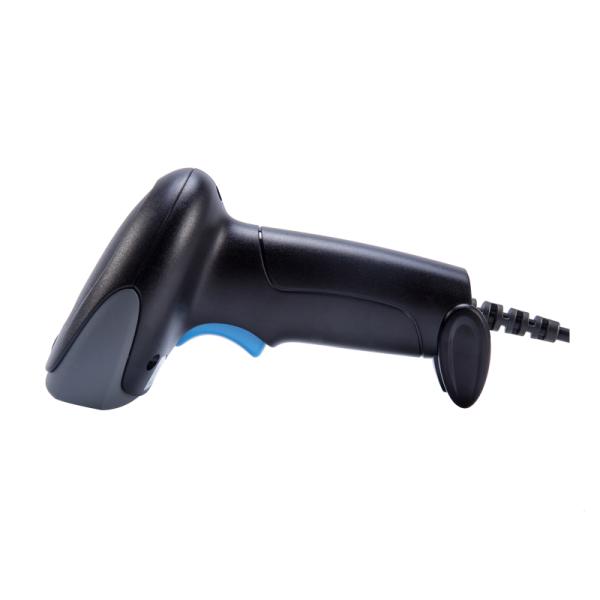 Supermarket Omnidirectional Wired 1D/2D Barcode Reader QR Code Scanner Auto Sleep USB COM Hand-Free Scanner