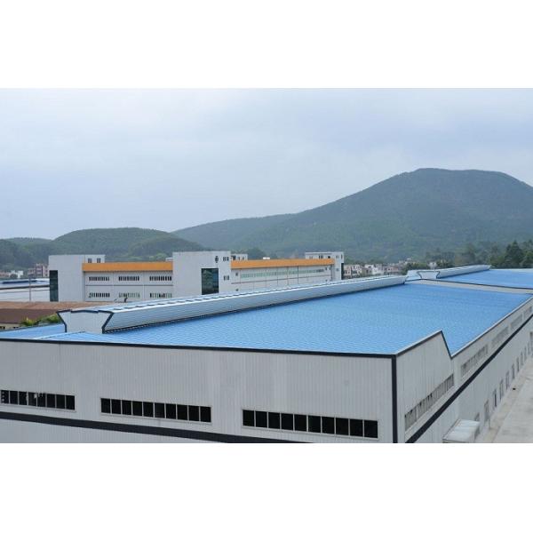 Hot - dip Galvanized Warehouse Steel Structure Prefabricated ISO9001