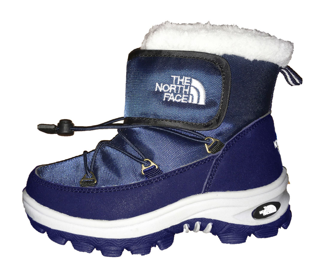 Kids Snow Boots Warm Winter Fur Boots PU Boots Big Velcro Non-Slip Boots Soft Boots Outdoor Boots