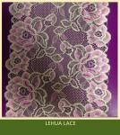 Hot Selling and nice quality Nylon Spandex Stretchy Brazil Lace from lehua China
