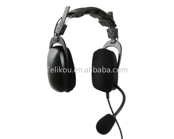 1.5 Long Cable Double Ear Headset For Broadcast Equipment HE-102