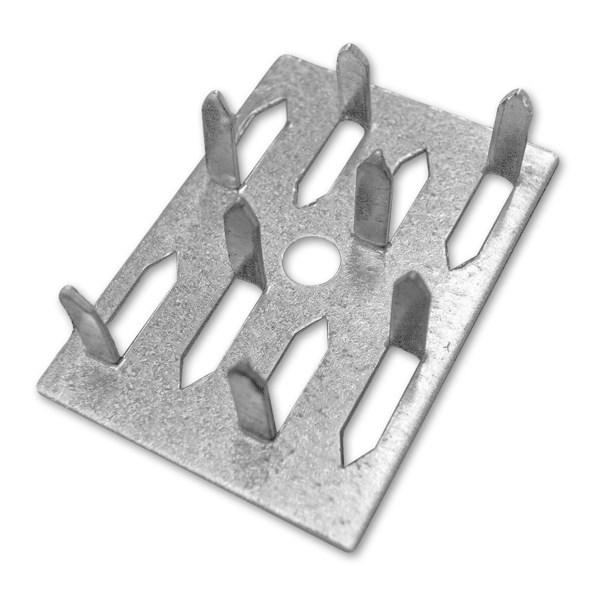 Galvanised Steel 8-pin Acoustical Insulation Impaling Clips for Sustainable Buildings