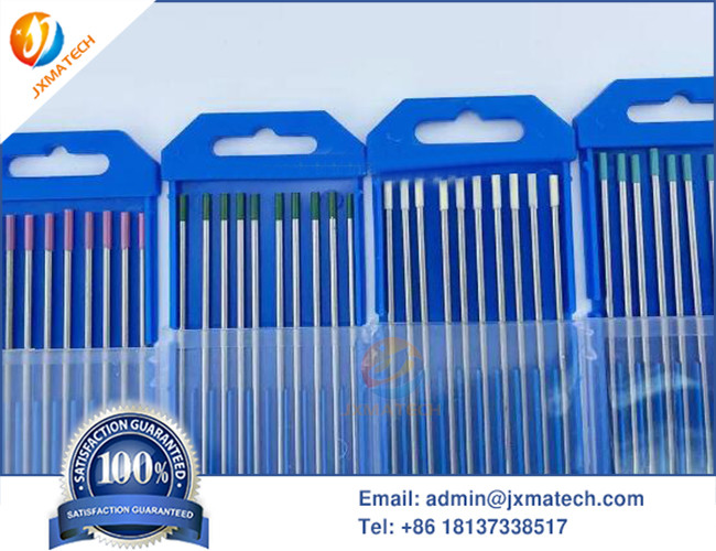Wc20 Wp Tungsten Alloy Electrode TIG Welding 18.5g / Cc