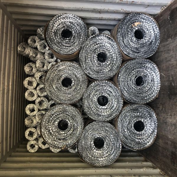 Durable Double Strand Razor Blade Barbed Wire Strong Steel Wire Mesh for Protection