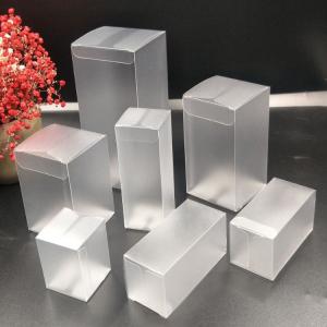 Quality Transparent Small PVC Box PET Plastic Folding Packing In Bulk for sale