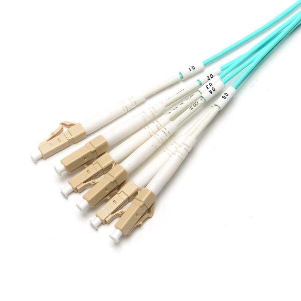Lc Upc-Lc Upc Fiber Optic Patch Cord Simplex 6 Core Customized Length