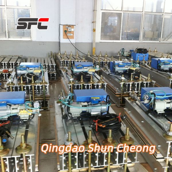Customizable Vulcanizing Press Machine for Conveyor Belts with 1400mm Working Width and Electrical Heating