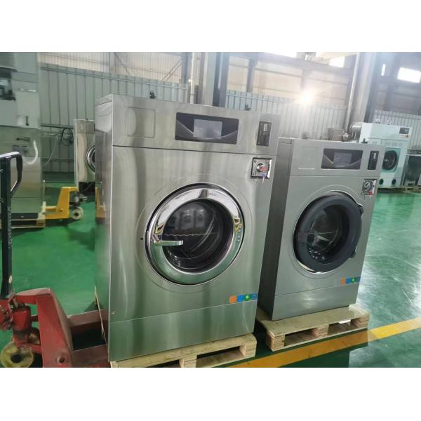 Mavis Wash 27KG Fully Automatic Washer Extractor Hard Mount with 304 Stainless Steel
