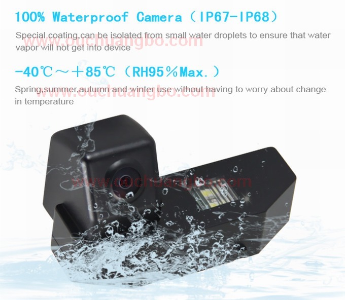 Ouchuangbo HD car parking backup rearview camera New Mazda 6 OCB-T6871