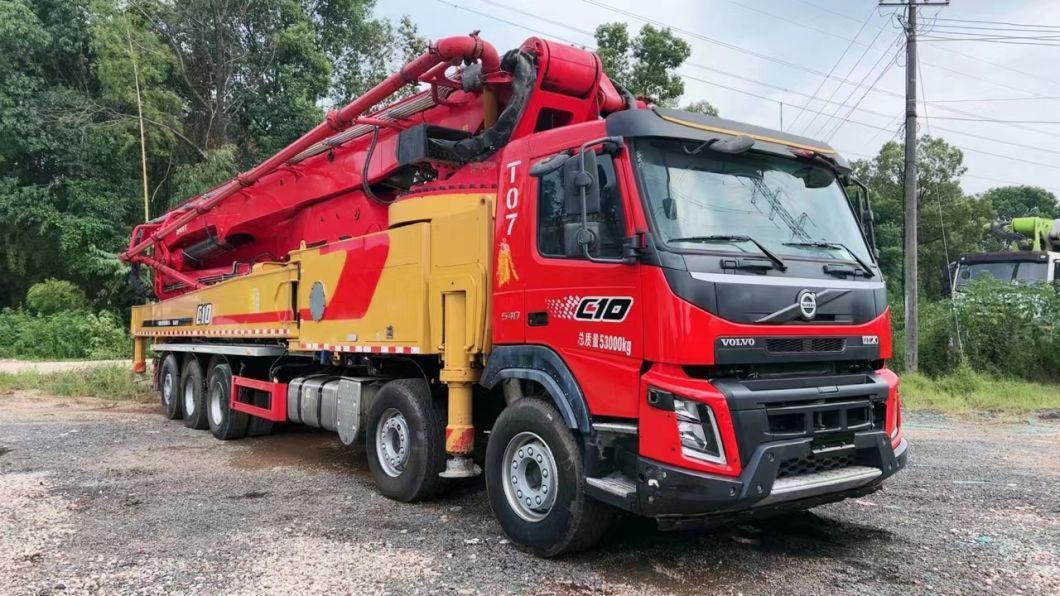 Concrete Boom Pump 66m Mercedes Benz Used Concrete Pump Truck Truck