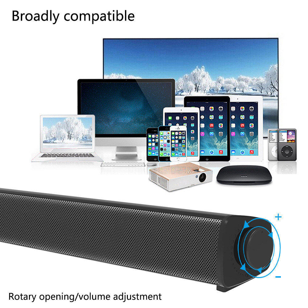 Low Loss No Distortion Home Theatre Wireless Soundbar Home Speaker Bar