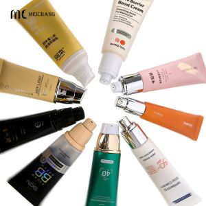 Quality Eco-friendly Customizable Airless Cosmetic Tube with Pump for Foundation Primer Sunscreen &amp; Lip Balm(MC-706) for sale