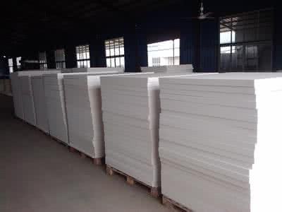 HP1260 HA1400 Alumina Ceramic Fiber Board with 6mm Thickness and 3% Shrinkage 1800℉ 3h