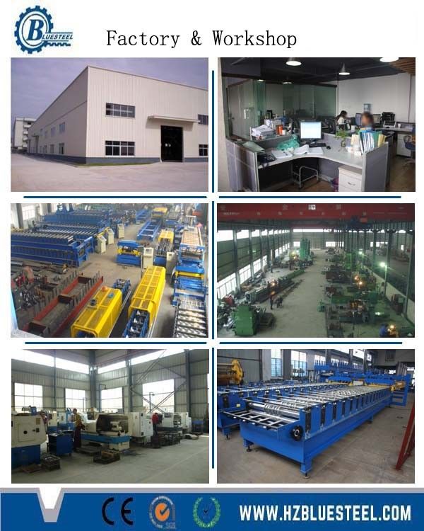 Hydraulic Automatic Cutting Tile Roll Forming Machine / Cut To Length Machine