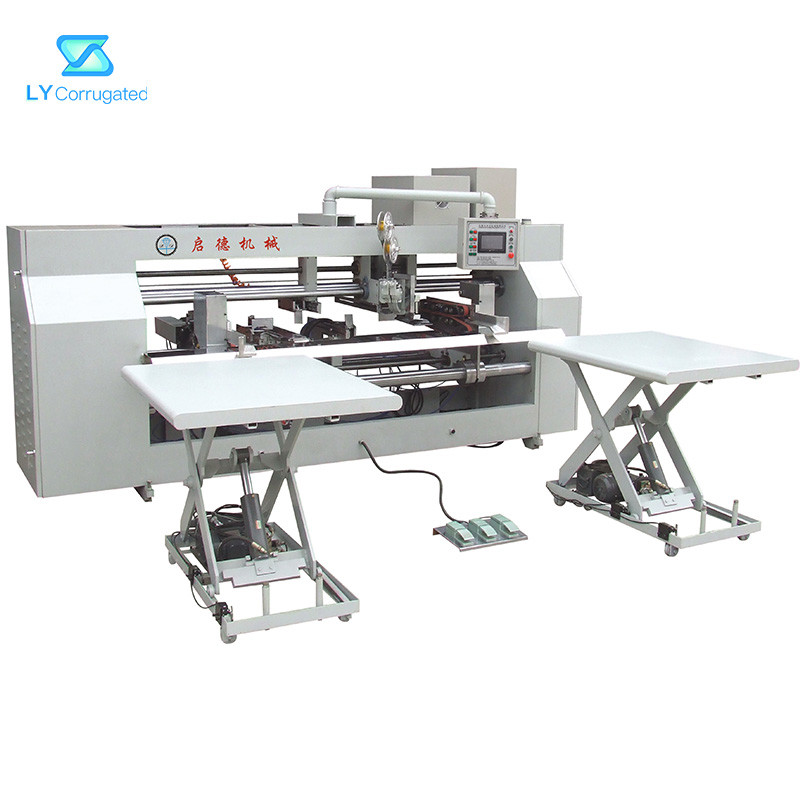 TUV Automatic Stitching Machine For Corrugated Boxes 350mm Length