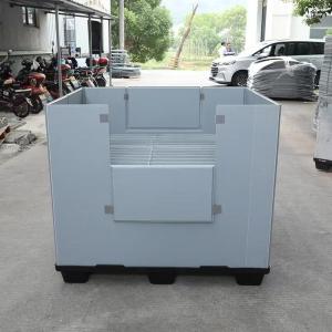 Quality Recyclable Plastic Collapsible Box Waterproof Pallet Container 10L Capacity for sale