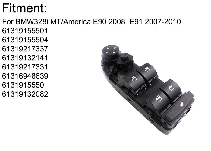 328i MT BMW Power Window Switch , Electric Window Regulator Easily Install