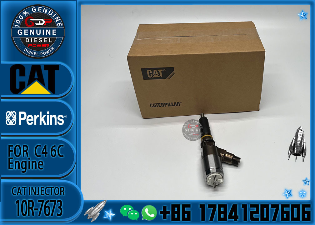 High Quality C6.6 Diesel Engine Cat 320D Injector Fuel Inyector 3200690 10R-7673 2645A749 320-0690 For Caterpillar Excav