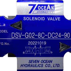 China DC24V Pneumatic Solenoid Valve DSD-G02-8C-DC24 Reversing Valve on sale