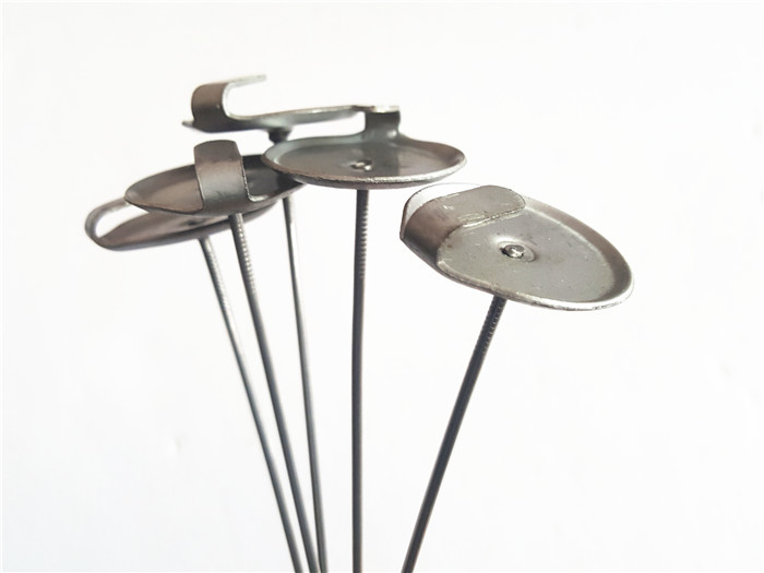 14 Gauge Stainless Steel Lacing Anchors Used To Secure Reusable Insulation Blankets