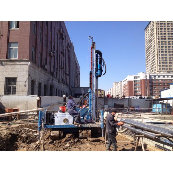 Multi Function Drilling Machine For Jet Grouting And Anchoring