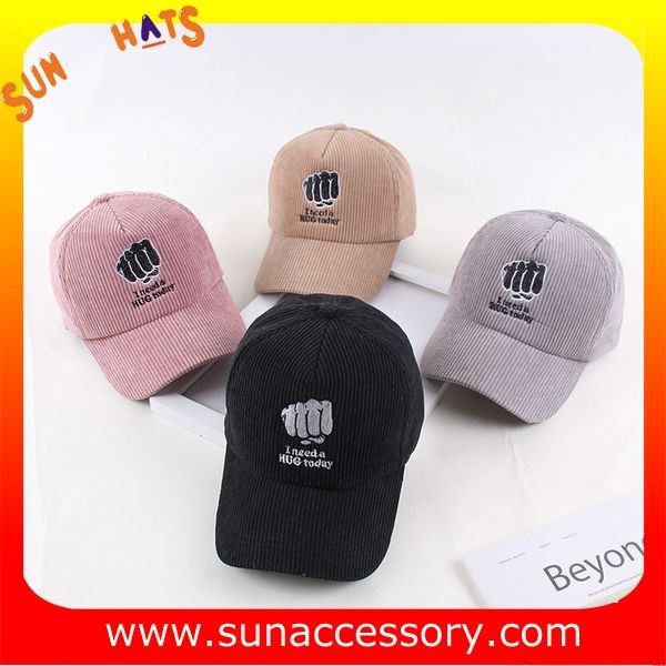 QF17006 Sun Accessory customized fashion base ball caps for girls ,caps in stock MOQ only 3 pcs