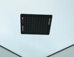 Modern Shower Room And Black Frame With Tray And Roof