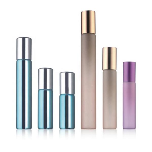 Cosmetic Perfume Oil Roll On Glass Bottle With Roller Ball 4ml 6ml 10ml 15ml