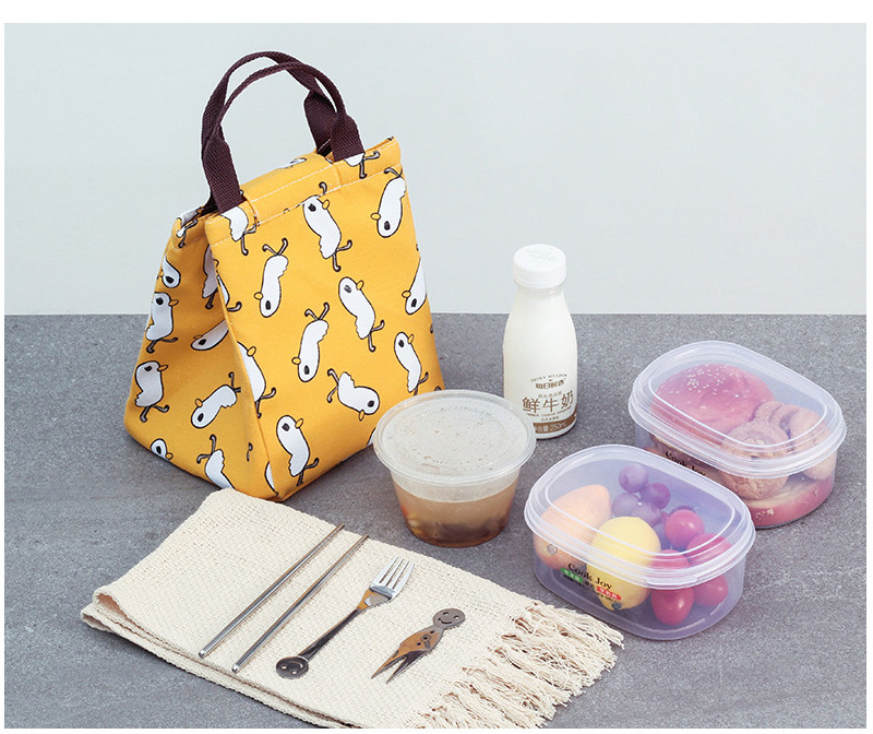 Casual Style Multipocket H32Cm Insulated Lunch Cooler Bags