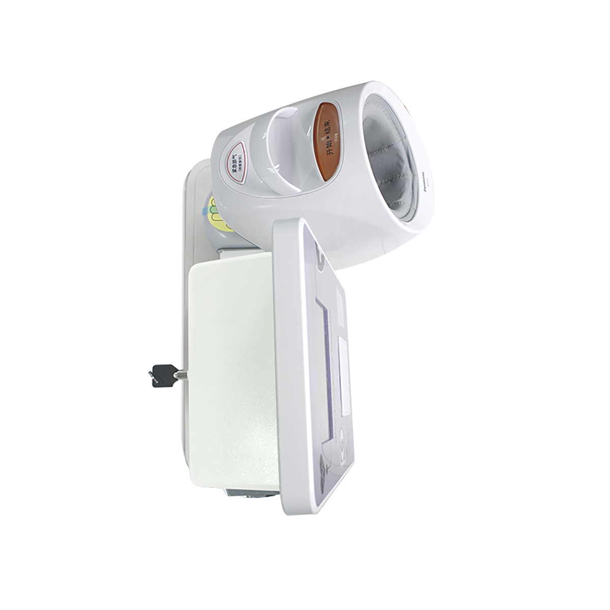 Cheap price 5 inch LCD touch screen rechargeable portable upper arm automatic blood pressure monitor