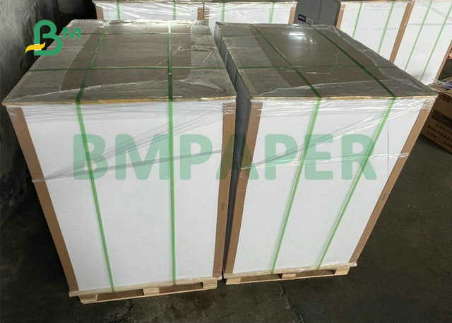 35inch High-Shine Finish 115gr 130gr 150gr Gloss Pure White Paper For Brochure 