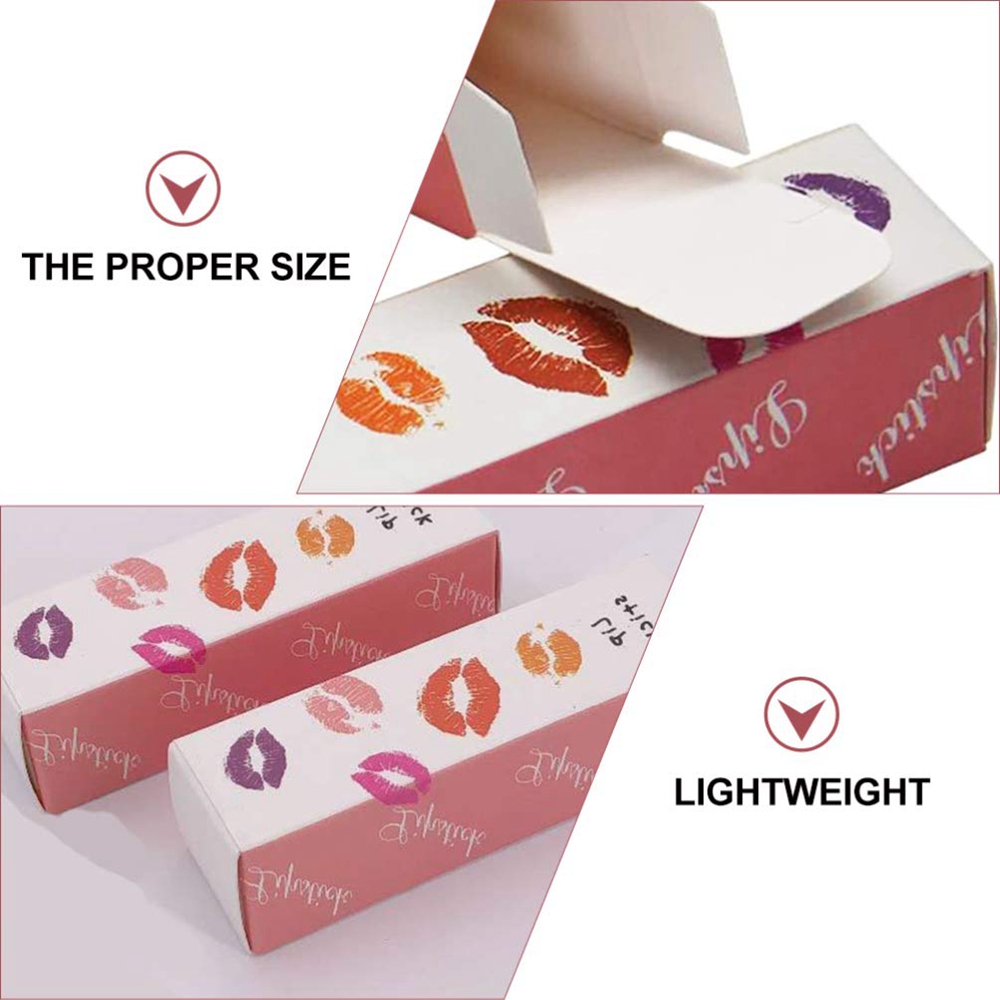 Small Lipstick Carton Paper Tube Gift Packaging Paper Box made from Recycled Materials