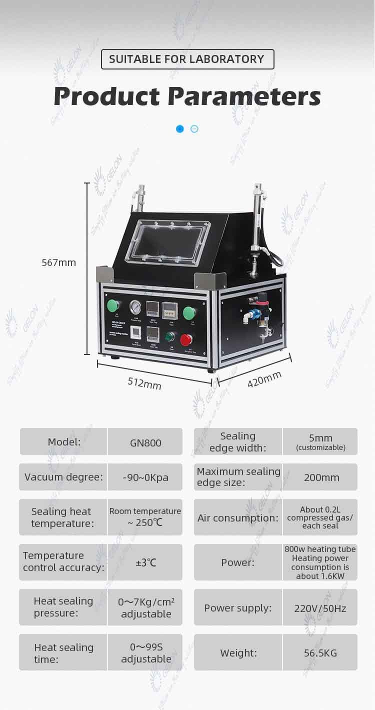 Vacuum Presealing Machine Lithium Ion Sealing Machine Pouch Cell Assembly Equipment