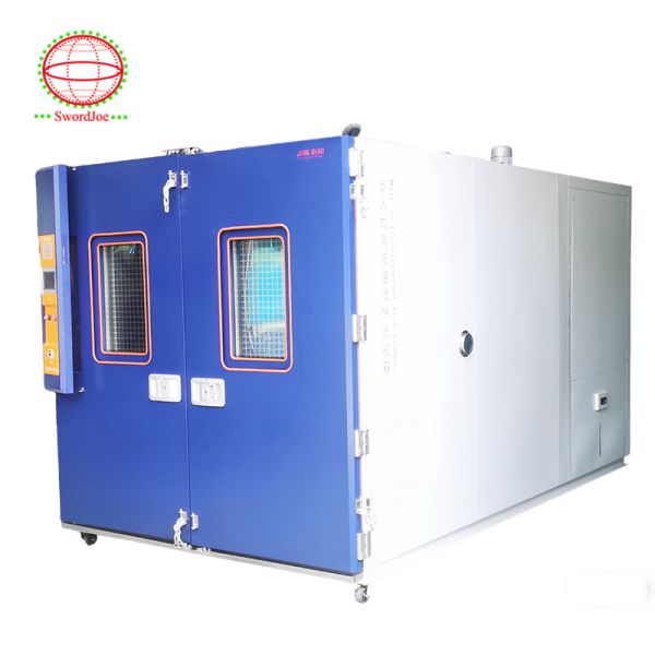 -70°C to +150°C Solid Welded Walk-In Climatic Testing Chambers for Laser device