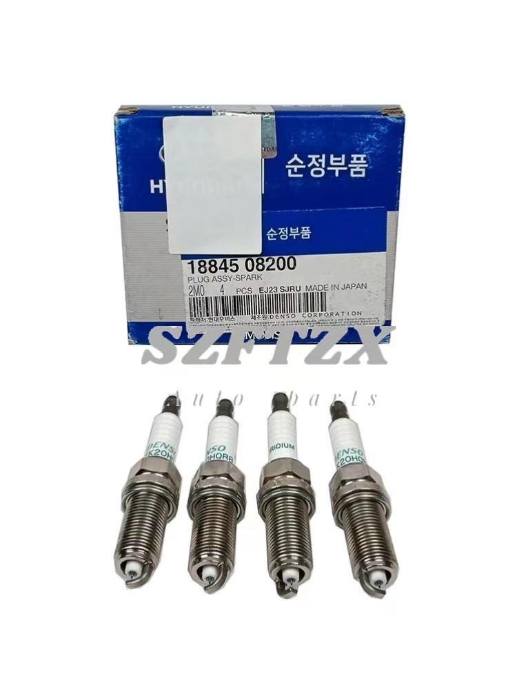 Genuine New Auto Spark Plugs 1884508200 10cm 4Pcs For HYUNDAI Genesis Coupe