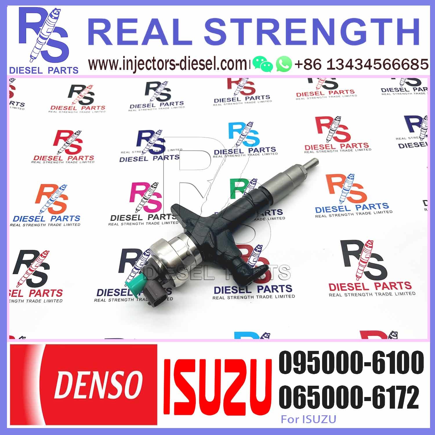 095000-6103 New Diesel Fuel Injector 8-98055862-3 8-98055862-2 8-98055862-1 8-98055862-0 095000-6100 for Isuzu D-Max 3.0