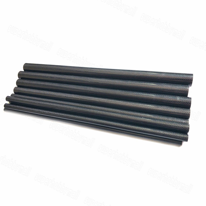 Lightweight Roll Wrapped Carbon Fiber Tube 1.5g/Cm3 Matte Gloss Finishing