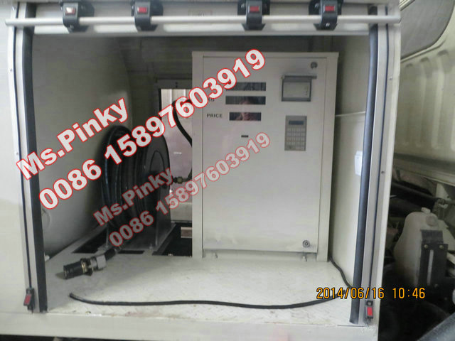5000Liters to 5500Liters Propane Delivery Trucks Dongfeng Dolika DFAC Propane Bobtail Tanker Trucks by Manufacturer Sales