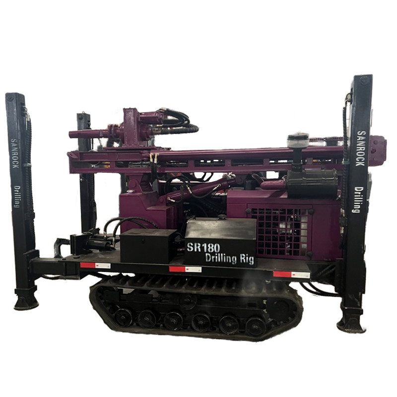 Crawler Water Well Drilling Rig Hydraulic Drilling Machine Deep Water Well Drilling Rig