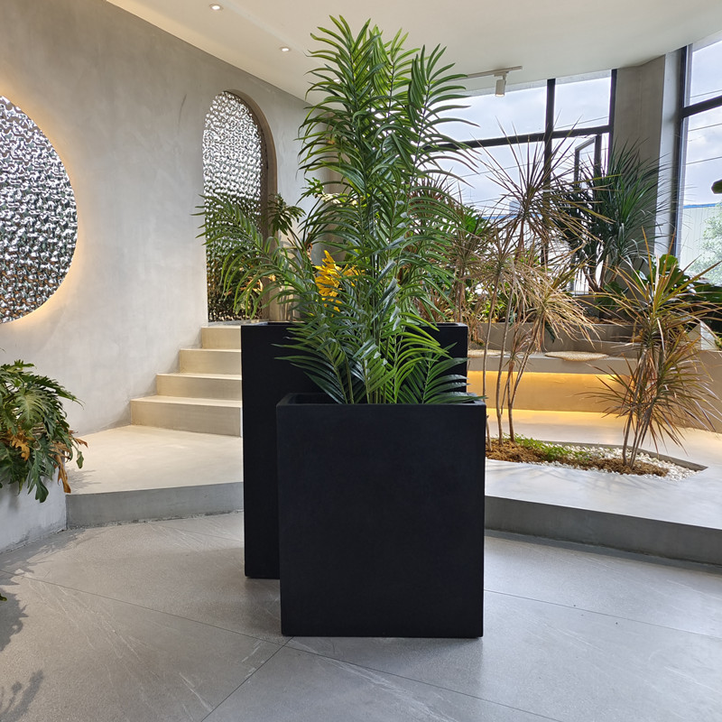 Outdoor Decor Fiber Clay Planters Durable And Stylish Designs