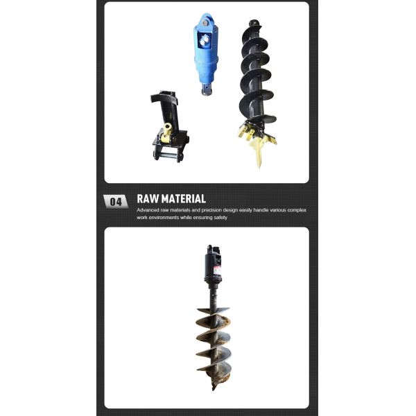 Customized 5-40ton Screw Pile Driver Excavators & Deep Hole Drilling Rigs Excavator Machine Digger Auger Screw Pile Driver Ground Screw Drilling For