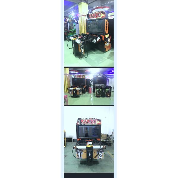 Luxury Gun Shooting Arcade Machines Coin Operated With 55 Inch Screen