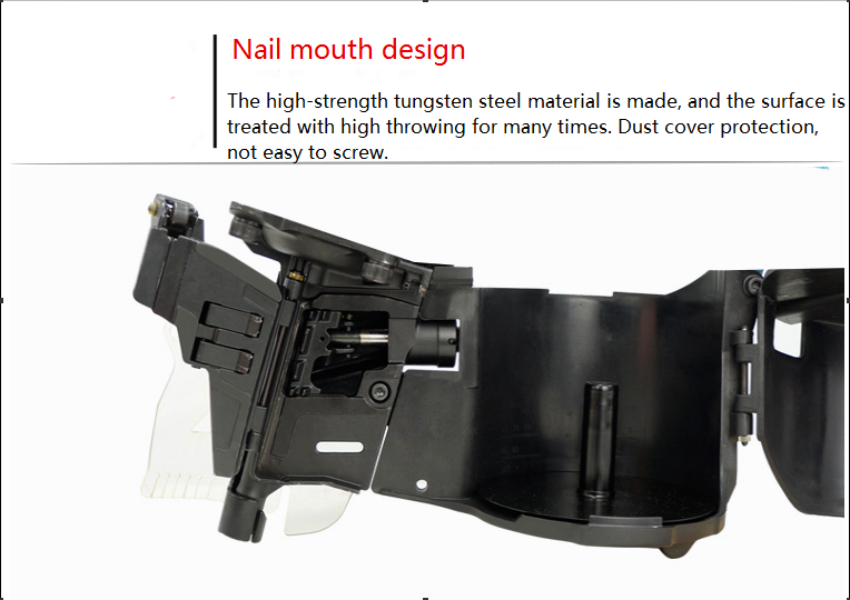 Air Pallet Coil Nail Gun CN70 70-120PSI Operating 8MM Nails Space ISO Certificated