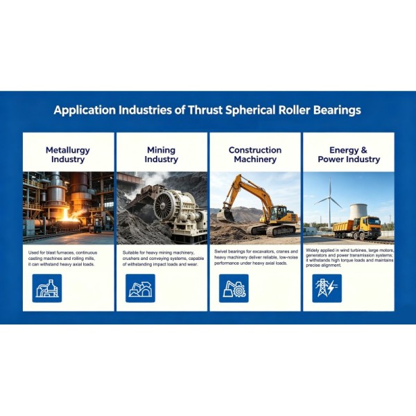 High Precision Thrust spherical roller bearing 29280M 400*540*85mm 9039280 Aerospace Bearing